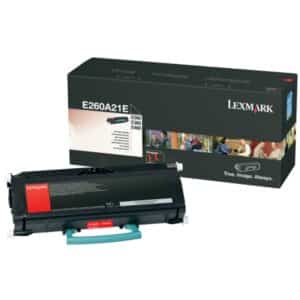 Original Lexmark E260A21E Toner schwarz