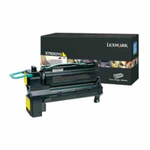 Original Lexmark X792X2YG Toner gelb