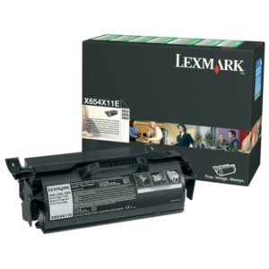 Original Lexmark X654X11E Toner schwarz