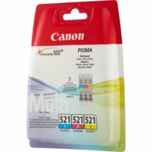 Original Canon 2934B011 / CLI521 Tintenpatrone MultiPack