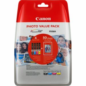 Original Canon 6508B005 / CLI551 Tintenpatrone MultiPack