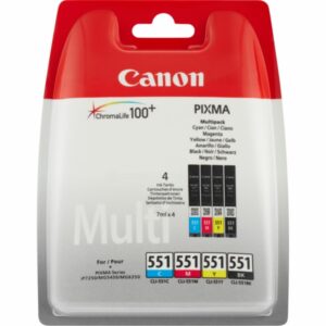 Original Canon 6509B009 / CLI551 Tintenpatrone MultiPack