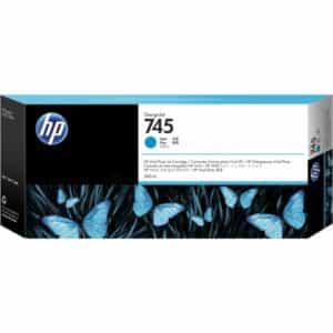 Original HP F9K03A / 745 Tintenpatrone cyan