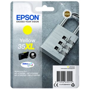 Original Epson C13T35944010 / 35XL Tintenpatrone gelb