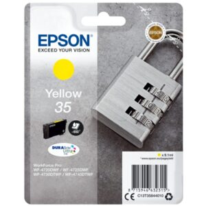 Original Epson C13T35844010 / 35 Tintenpatrone gelb