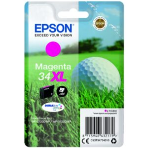 Original Epson C13T34734020 / 34XL Tintenpatrone magenta