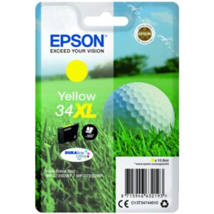 Original Epson C13T34744020 / 34XL Tintenpatrone gelb