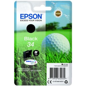 Original Epson C13T34614020 / 34 Tintenpatrone schwarz