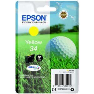 Original Epson C13T34644010 / 34 Tintenpatrone gelb