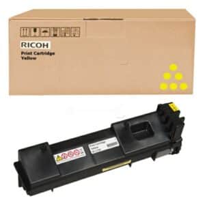 Original Ricoh 407138 / TYPESPC730 Toner gelb