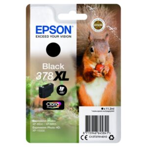 Original Epson C13T37914010 / 378XL Tintenpatrone schwarz