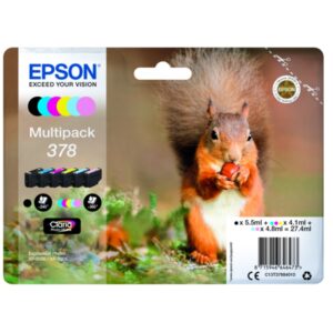 Original Epson C13T37884020 / 378 Tintenpatrone MultiPack