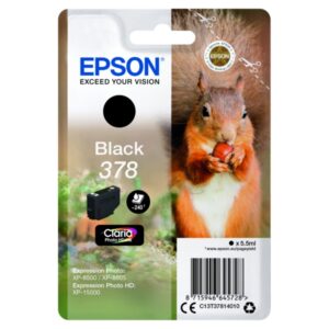 Original Epson C13T37814020 / 378 Tintenpatrone schwarz