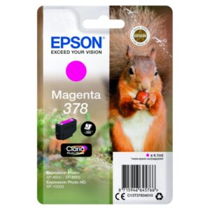 Original Epson C13T37834010 / 378 Tintenpatrone magenta