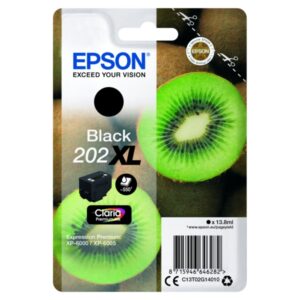 Original Epson C13T02G14010 / 202XL Tintenpatrone schwarz