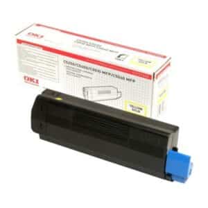 Original OKI 42127454 Toner gelb