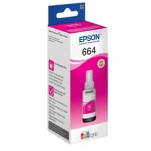 Original Epson C13T664340 / 664 Tintenflasche magenta