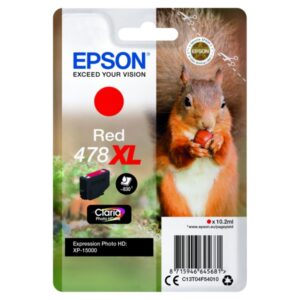 Original Epson C13T04F54020 / 478XL Tintenpatrone rot