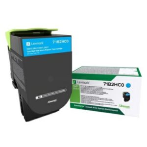 Original Lexmark 71B2HC0 Toner cyan