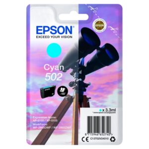 Original Epson C13T02V24010 / 502 Tintenpatrone cyan