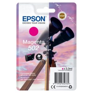 Original Epson C13T02V34020 / 502 Tintenpatrone magenta