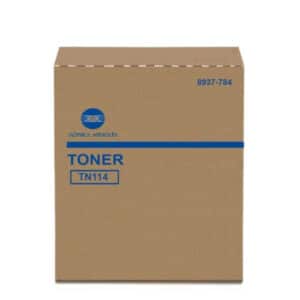 Original Konica Minolta 8937784 / TN114 Toner schwarz