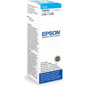 Original Epson C13T66424A / T6642 Tintenflasche cyan