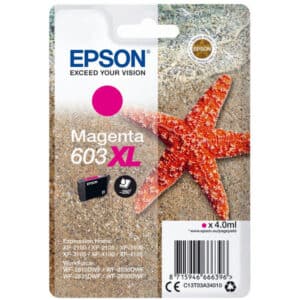 Original Epson C13T03A34010 / 603XL Tintenpatrone magenta