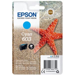 Original Epson C13T03U24010 / 603 Tintenpatrone cyan