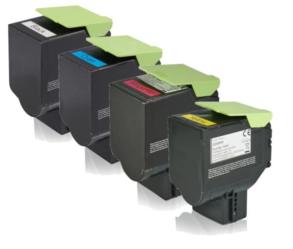 Multipack kompatibel zu Lexmark C2320X0 enthält 1xBK