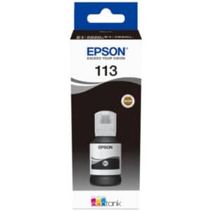 Original Epson C13T06B140 / 113 Tintenflasche schwarz