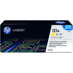 Original HP C9702A / 121A Toner gelb