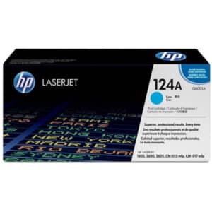 Original HP Q6001A / 124A Toner cyan