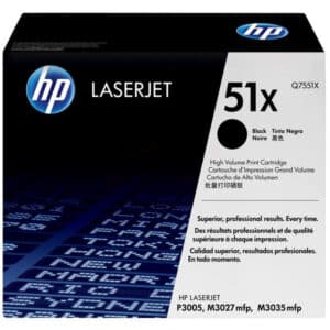 Original HP Q7551X / 51X Toner schwarz