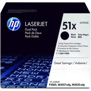 Original HP Q7551XD / 51XD Toner schwarz