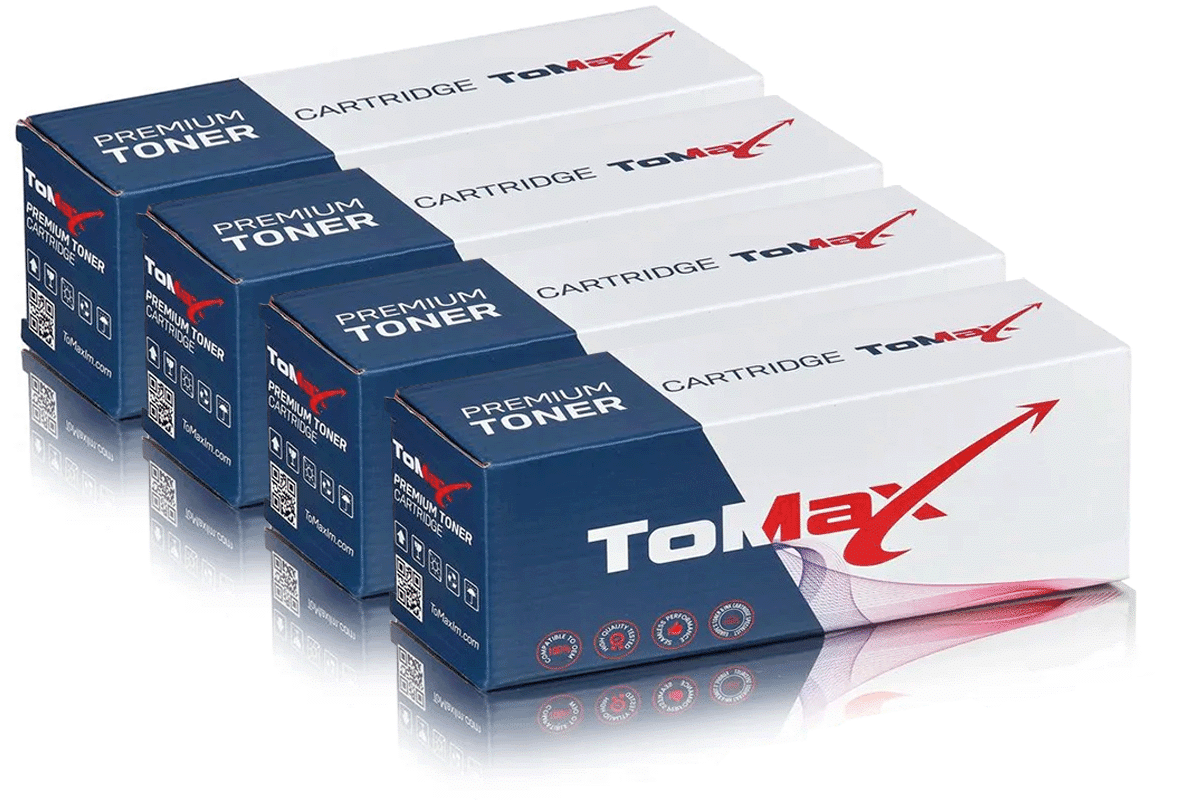ToMax Multipack kompatibel zu  OKI 44469803 enthält 4x Tonerkartusche