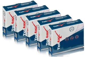 ToMax Multipack kompatibel zu  Canon 2932B001 / PGI-520PGBK enthält 5x Tintenpatrone